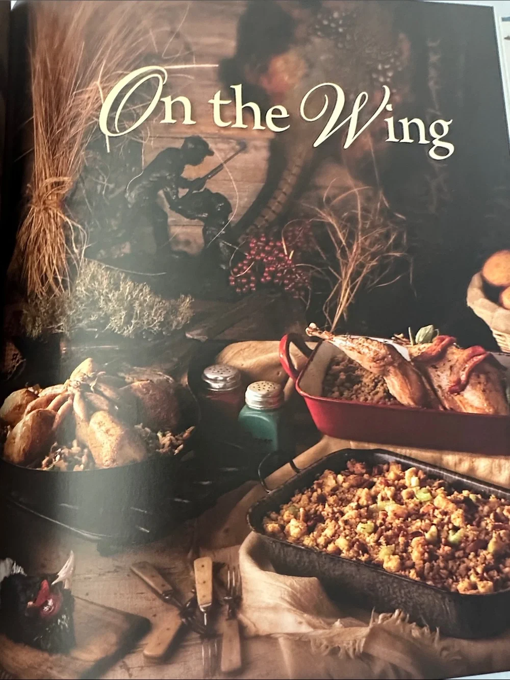 The Hunter's Table Wild Flavors Cookbook - Brown/Blue